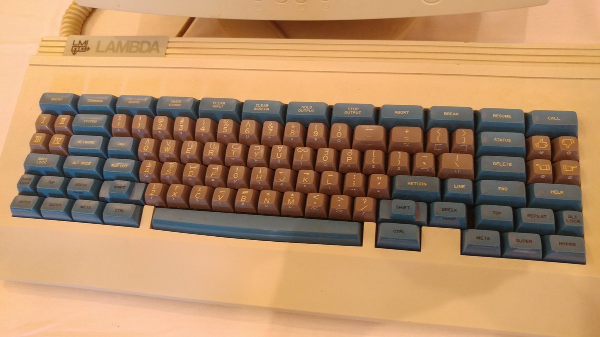 climagic's tweet image. &quot;Space Cadet&quot; keyboard. It is a bit  overwhelming to use.