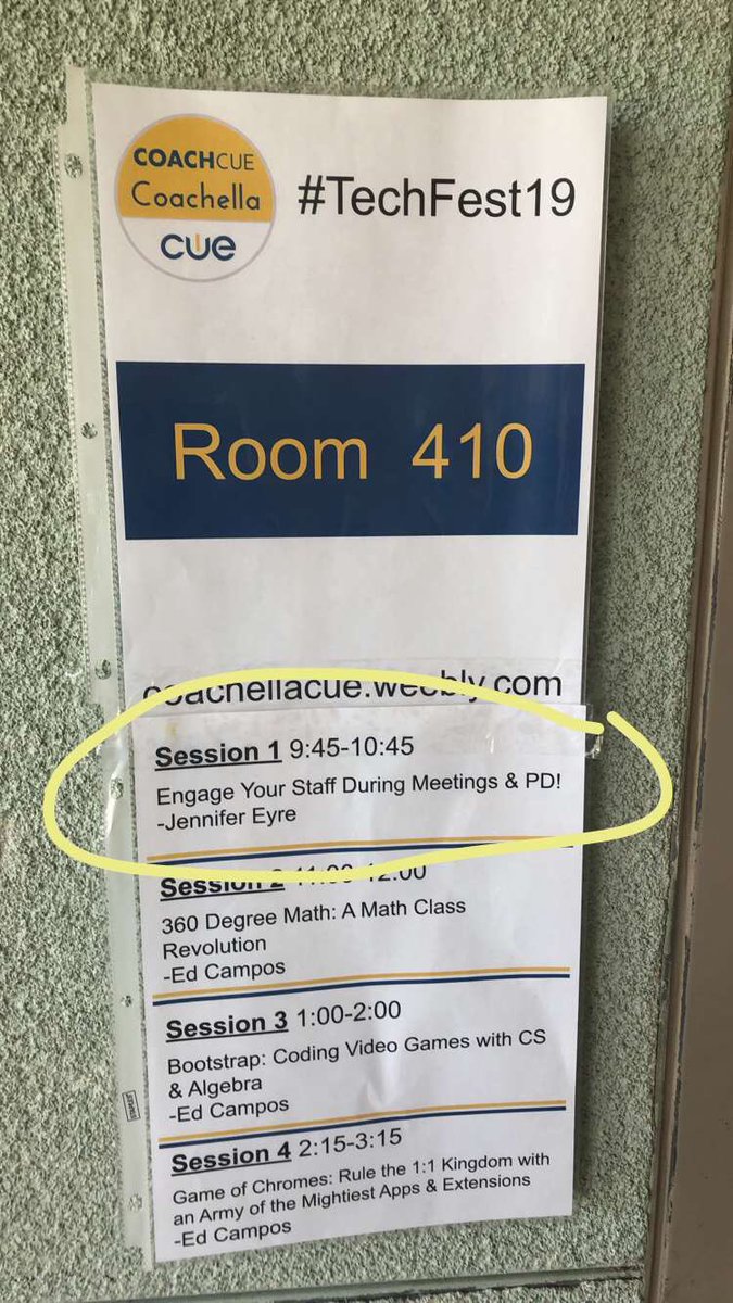 PassionateEDU's tweet image. Had an awesome time presenting @CoachellaCUE #TechFest19 this morning!! @cueinc #WeAreCue