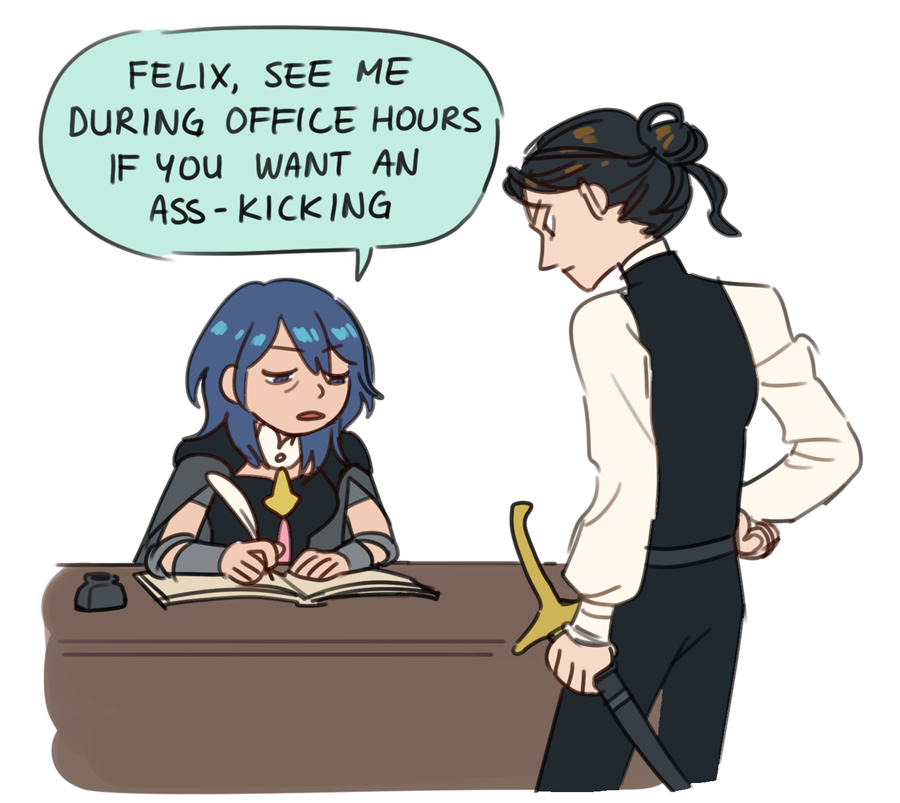 Byleth, but a piece of shit 