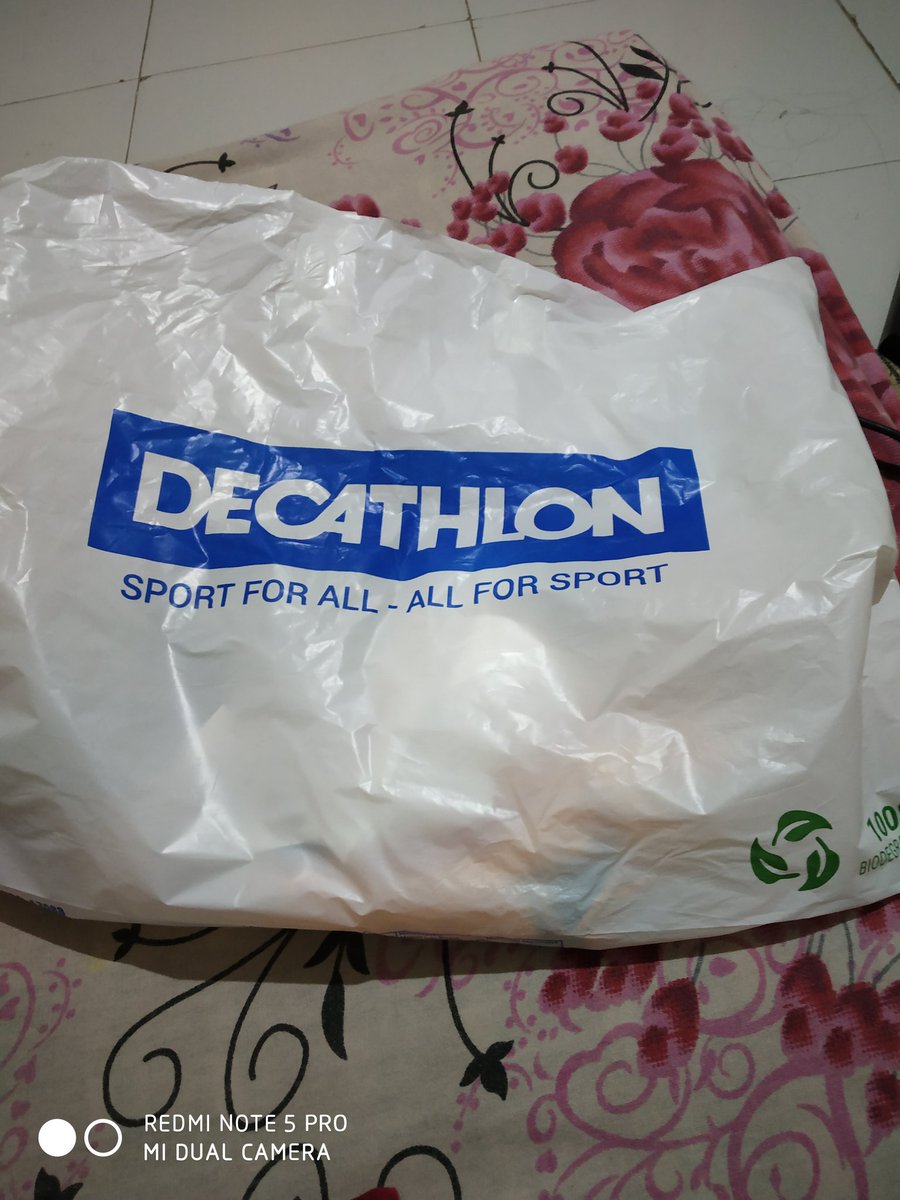 decathlon plastic bag