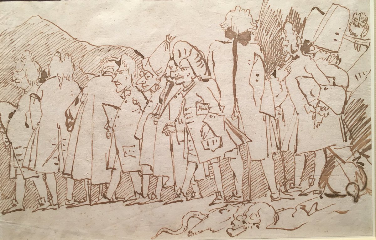 Guiguiii94's tweet photo. Ouf ! Quelques dessins anciens à la Biennale grâce au stand #GraphikArt : un ravissant jeune homme par Piazzetta, ce vaporeux Fragonard très rapidement vendu et des nobles vénitiens caricaturés par GD Tiepolo. https://t.co/bPK0moZu0T