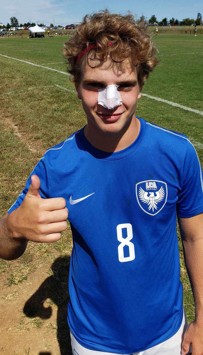 LCAathletics's tweet photo. @will_fugmann #DistrictGame #OnlyHalftime @lcamenssoccer https://t.co/xgp9KSXdIj