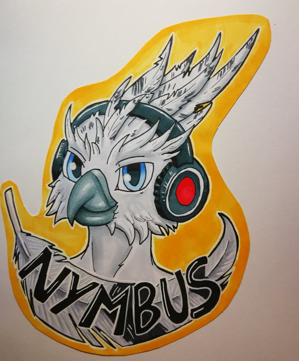 Ryuigi13's tweet photo. Personal badge for #Furrnion |||
Traditional art.
------
Furaffinity: Ryuigi
Telegram channel: RyuigiArtZone
#art #traditional #traditionalart #furry #furryfandom #birds #fursona #birdsona #ryuigiart #ryuigi https://t.co/2KNCxGuQNs