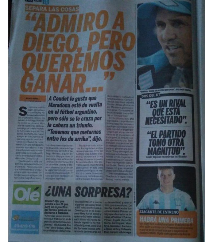 FabiScherer's tweet photo. En 2013 #IvanMaggi fue tapa de @LNRevista
En la nota contaba que su sueño era jugar en la primera de @RacingClub
Es uno de los convocados para el partido de mañana contra el equipo que dirige #DiegoMaradona
Los sueños se hacen realidad https://t.co/YtQd32izKE