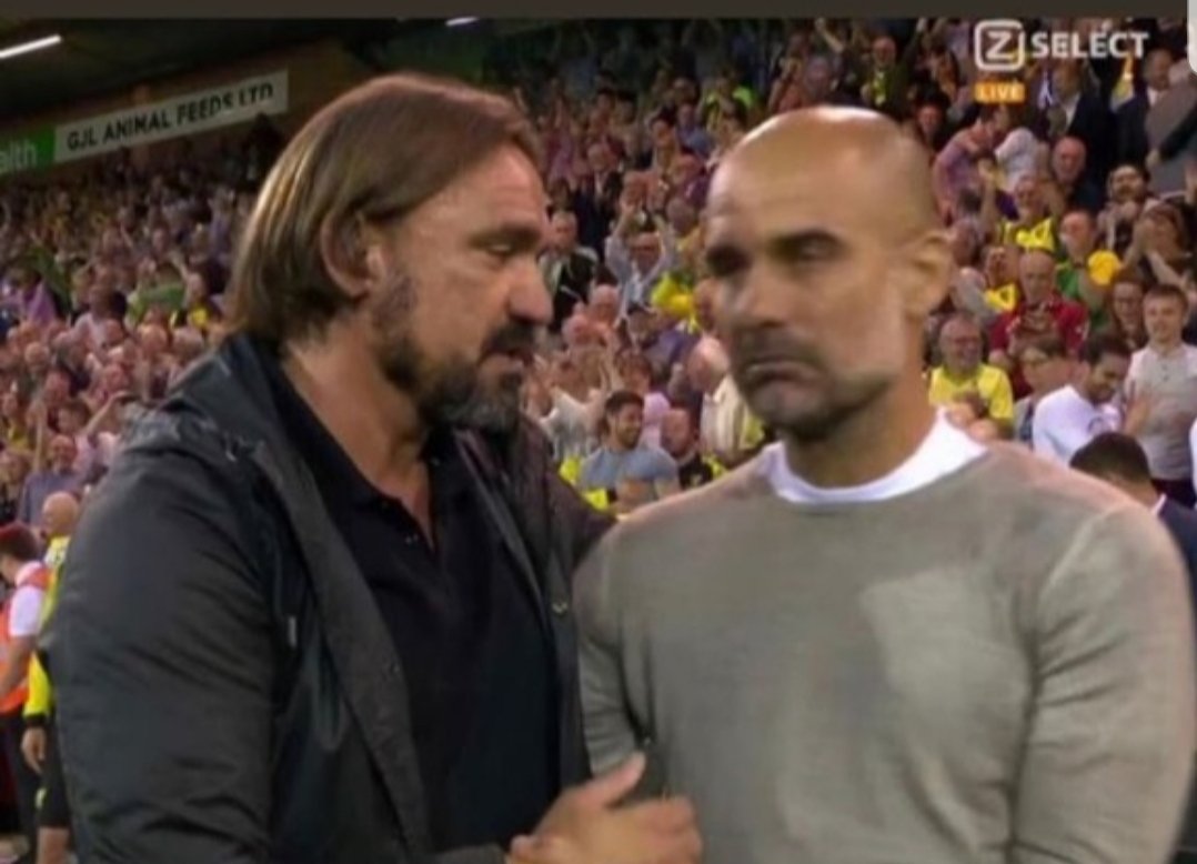 NYCanaries's tweet image. "So Pep, one of us is the greatest tactical manager in the Premier Legaue... and the other is you" #ncfc