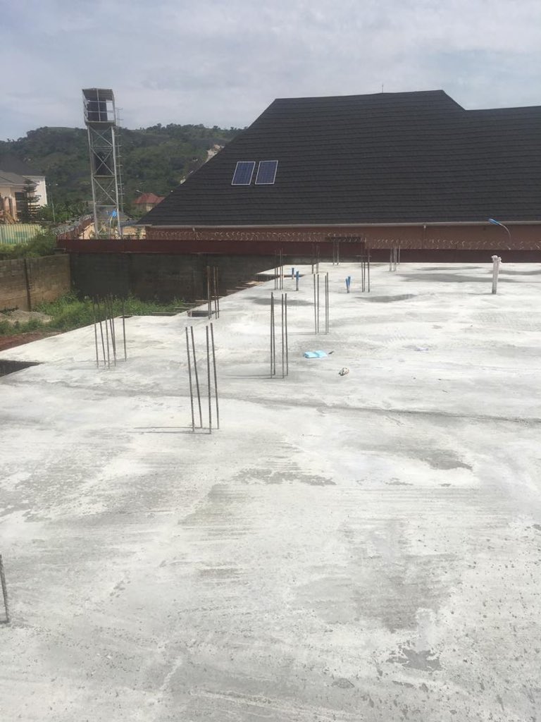 Quantum_ng's tweet photo. First floor deck completed at #quantumbrio Affordable| Reliable | Sustainable.
#trustquantum construct https://t.co/HBS5YCZdOG