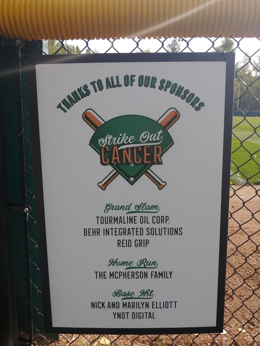 TerryFoxAB's tweet photo. The 2nd Annual #StrikeOutCancer event is happening today at Stanley Park in #YYC in support of #cancerresearch @tfri_research All thanks to the Messer family for putting this event together again! #inspirational https://t.co/hZfv4q6XKY