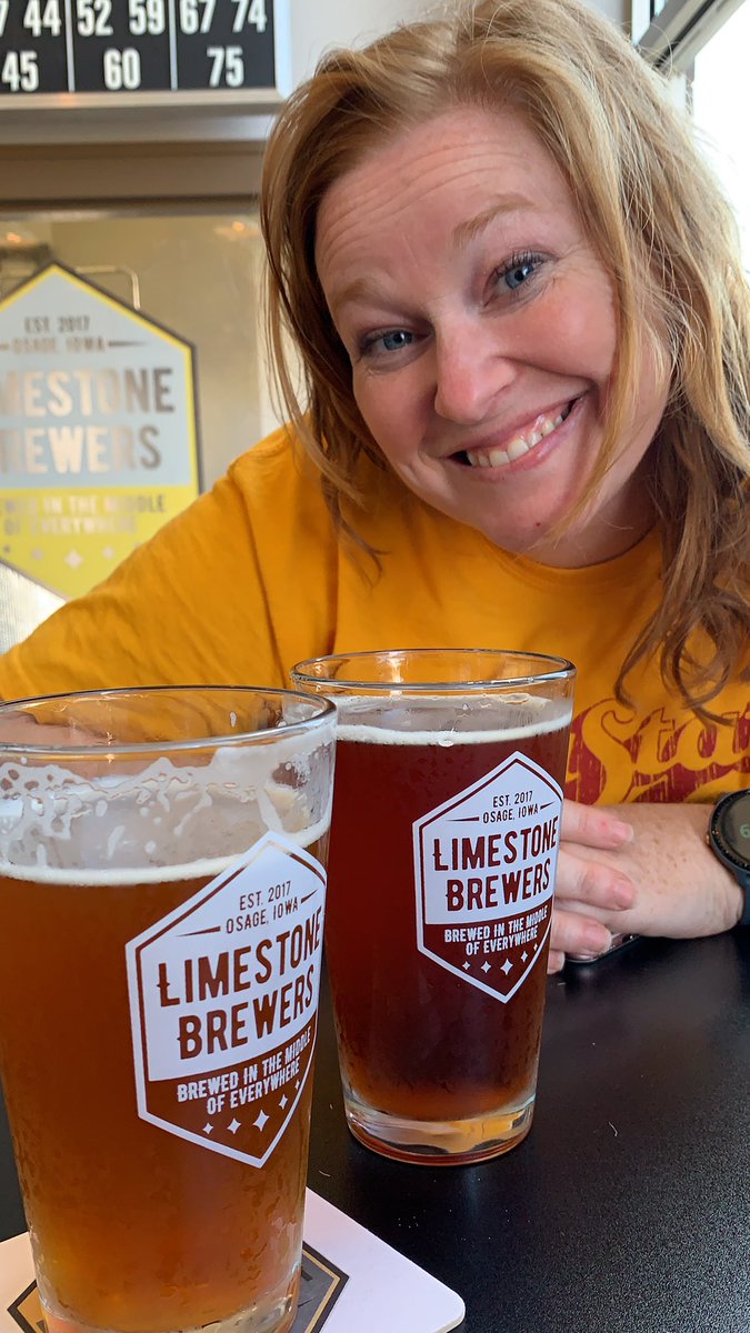 Getting ready for a #Cyclones victory at #limestonebrewery in Osage, IA