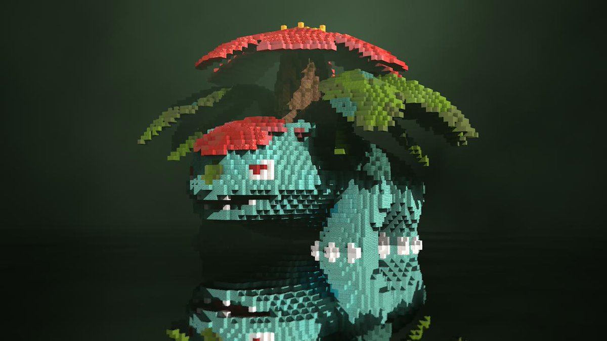 🖐️Hi, today i finish my build presenting: Mega Venusaur

📸Render by:<a href="/_AViNIU_/">AViNIU</a> 

🏗️Built on:<a href="/BuildersRefuge/">Builder's Refuge</a>