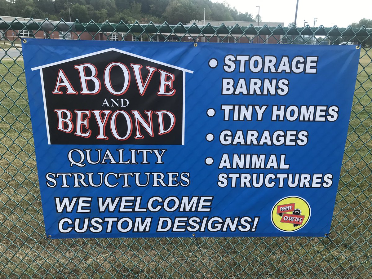 Thank you! Above and Beyond Quality Structures for your donation sponsoring the Live Bluegrass for South Central’s 80th Birthday!