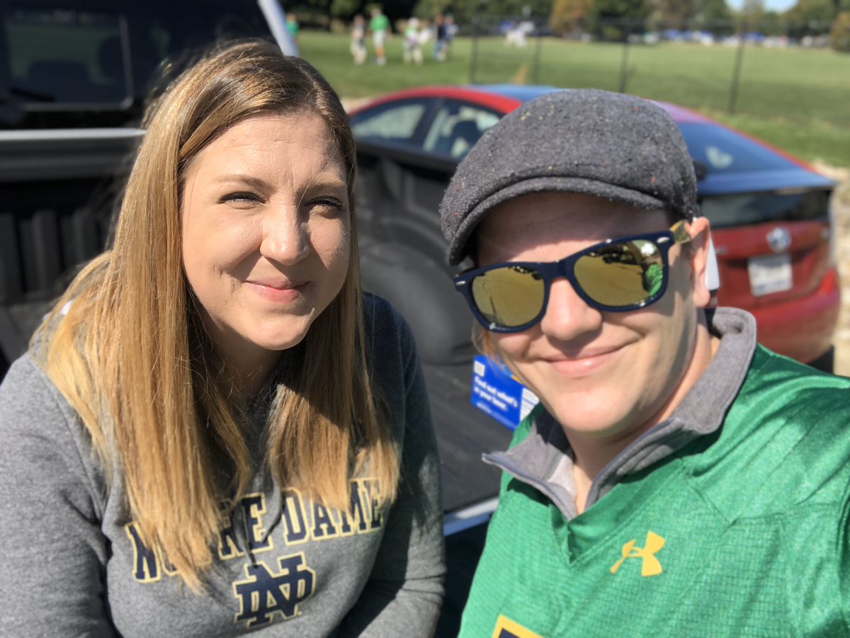 Asand101423's tweet photo. LET’S GO ND #IRISH #LETSGOND #HappySaturday https://t.co/AMpfNq3b8i