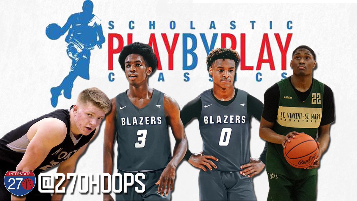 ZachFleer270's tweet photo. LeBron James Jr. coming to Nationwide Arena for Scholastic Play By Play Classic
In the nightcap of a loaded event, Bronny's Sierra Canyon squad will do battle against Akron St. Vincent-St. Mary
Take a look at the entire event and its matchups here
--> https://t.co/LxUOiYPtYm https://t.co/WQn9zkYxli
