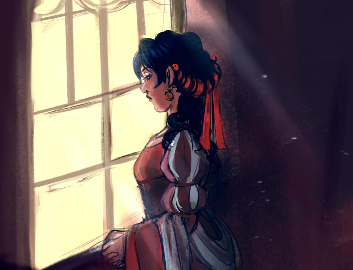 bourbonbun's tweet photo. #drawingwhileblack 
I'm an university student who draws in her free time

🌙https://t.co/wyNzgUKEuC https://t.co/xk5rK2Gjgg