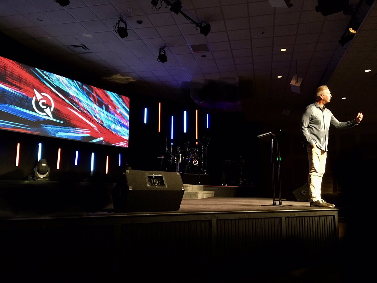 scotmaisel's tweet photo. “Your words will tell people what you think.  Your actions will show people what you actually believe. “ @lakirk Great night @cclife #purpose #4Gs #groups https://t.co/udmyvzBXGQ