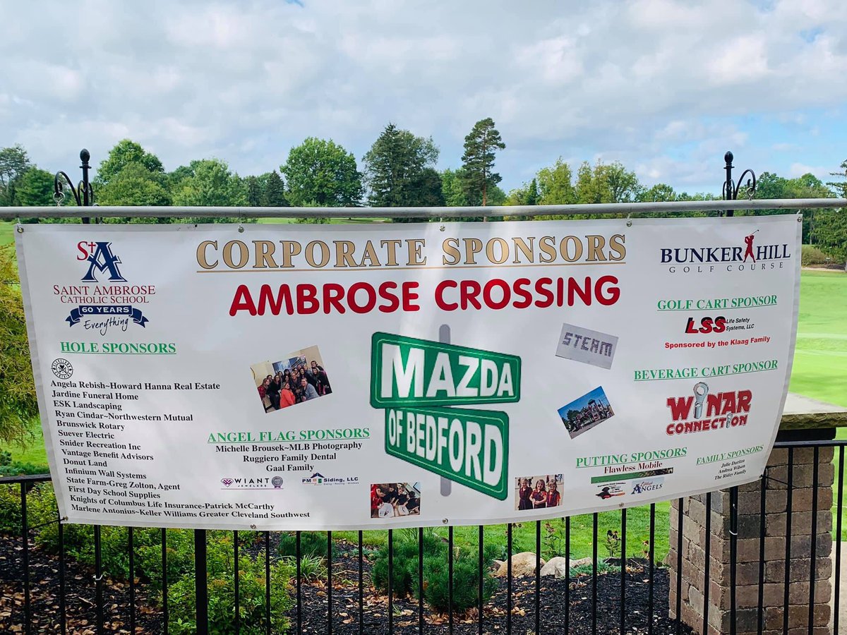 Saint Ambrose School On Twitter Thank You To All Of Our Sponsors
