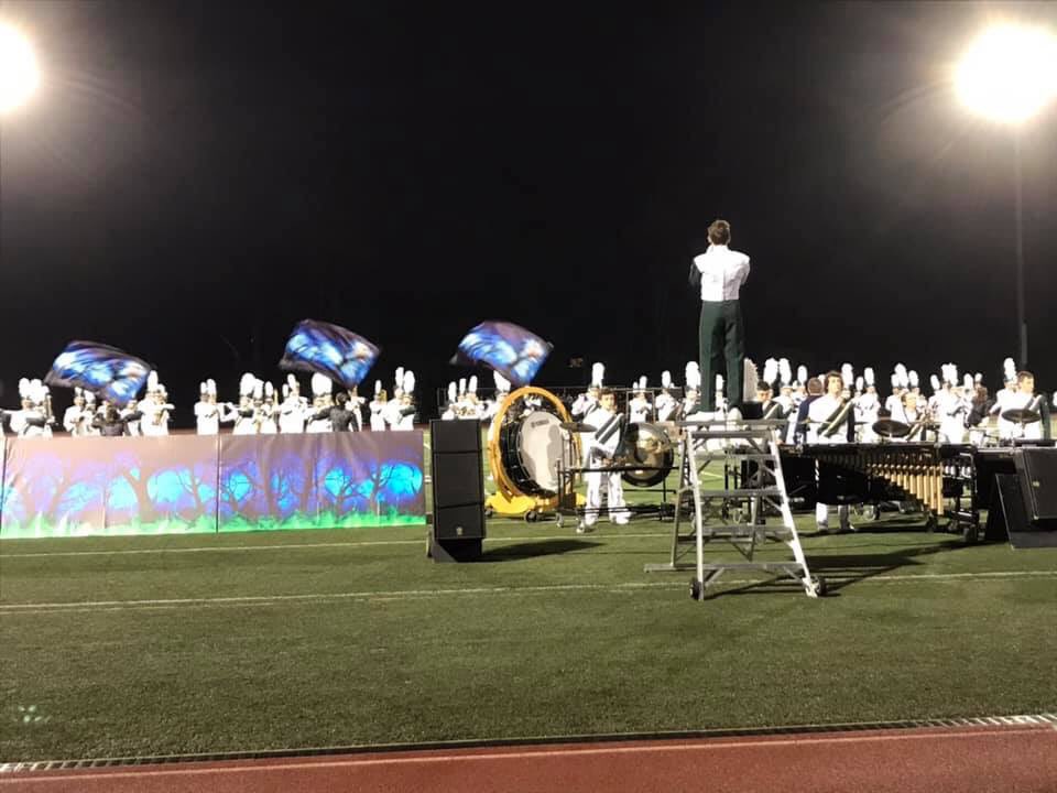 RusstopherB's tweet image. Amazing way to start the #marchingband season with an 82.8 and a silver medal!! @DartmouthHS #nesba