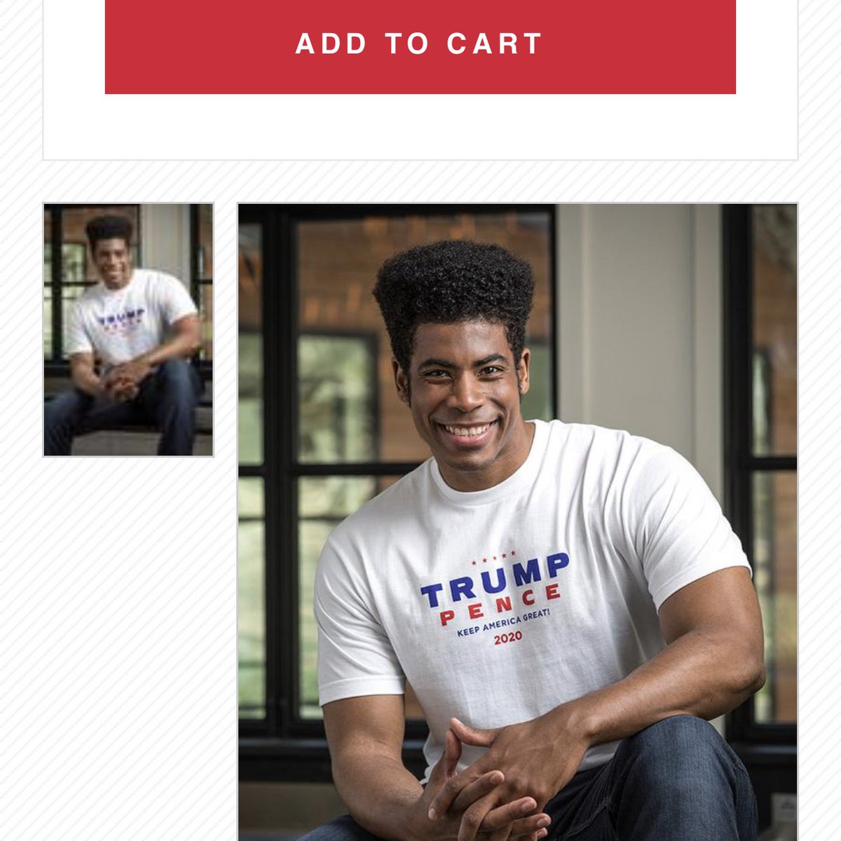 Samuel Sinyangwe Twitterissa The Trump Campaign Store Has A Multiple Images Of Black People Modeling Their Products How Many Are Fake Taken From Stock Photos Https T Co Qkrqkcfumi Https T Co Jutx2c7r6f