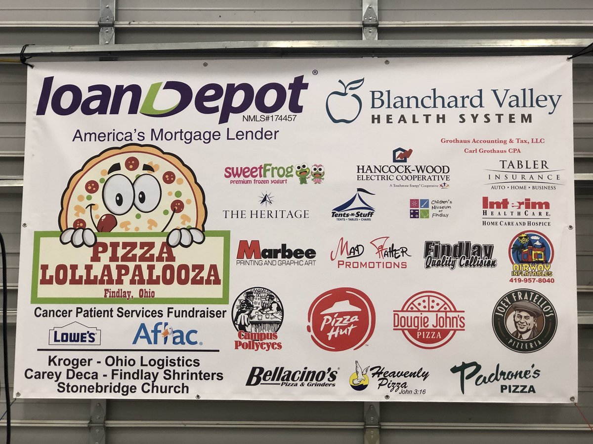LollaPizza's tweet photo. Such a great turn out today! Thank you to everyone who came out and supported a great cause that benefited the Cancer Patient Services! https://t.co/Cld1YGXhGi