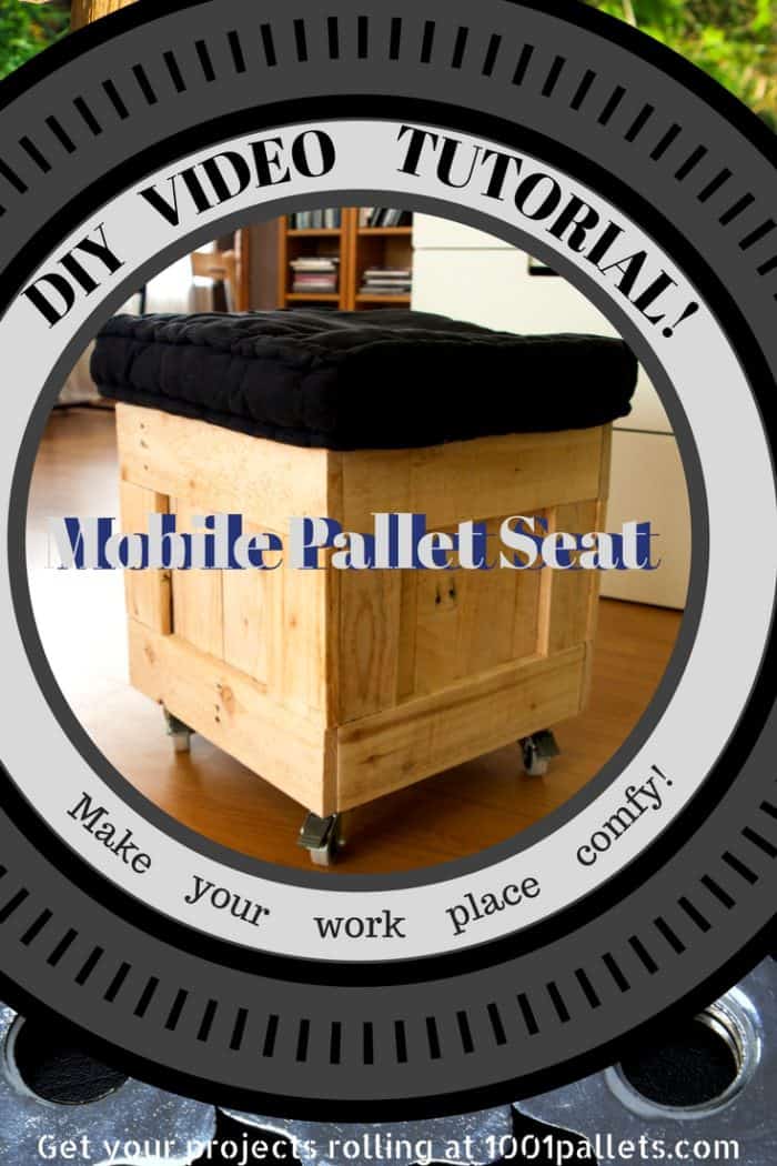 iRecyclart's tweet image. Diy Video Tutorial: #Mobile Pallet Pouf Seat : bit.ly/2LxLwXh - #DiyVideoTutorial #OfficeFurniture #PalletOttoman #PalletSeat #PalletStool