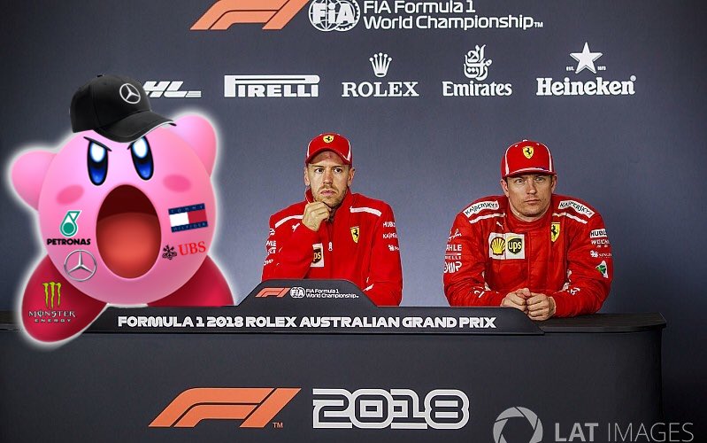 Disgusted  @MercedesAMGF1 driver Kirby reacts to a reporter questioning his commitment to  @F1Kirby spent only one year in F1 winning the 2018 drivers title.He is now a professional MMA fighter for  @ONEChampionship.