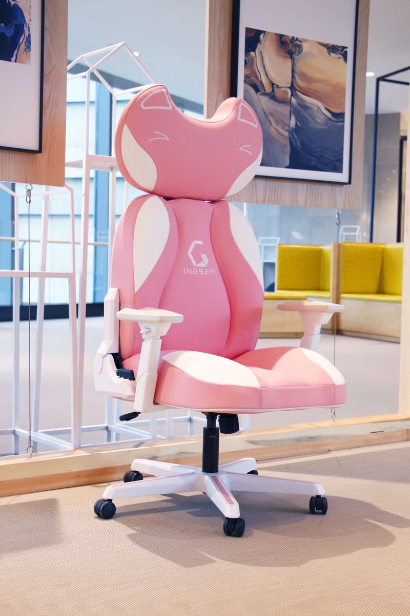 【日本未発売良品】Ingrem (Dxracer) ゲーミングチェア ピンク Computer chairs for Gamers |  - Official®