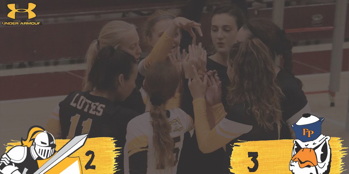 Danielle Skibiel &amp; McKenzie Pfeiffer combined for 33 kills but <a href="/PLUvolleyball/">PLU Volleyball</a> came up just short in Leopard Invite finale #GoLutes