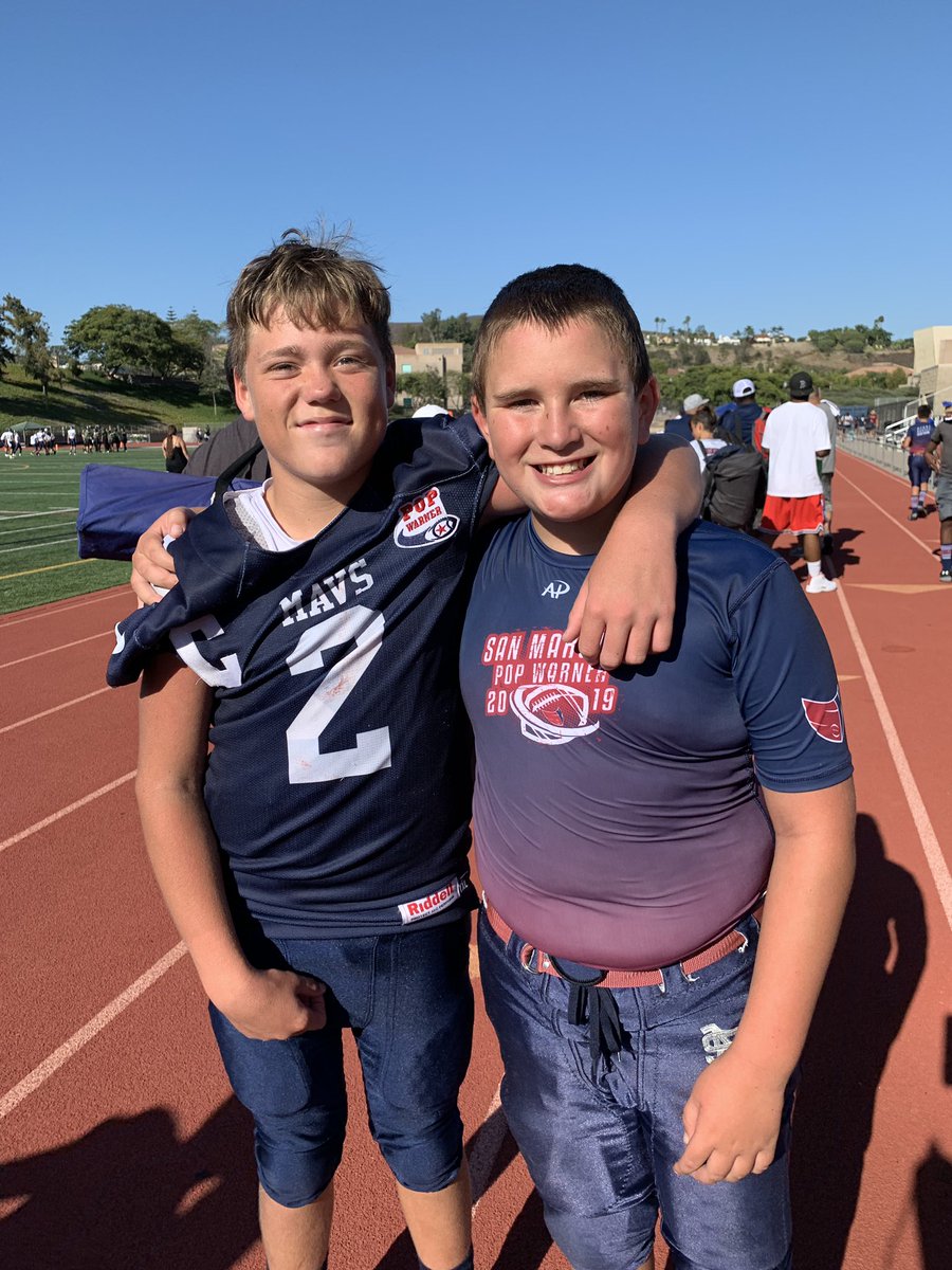 MOMOF3MEYERBOYS's tweet photo. Grandpaβs your ref, you play against your friends and you Get the Win!! Makes for a Great Saturday!! So proud of you Cooper you did your Job and got better every play!! πππ #meyer50 #wearesmpw https://t.co/SXTYFiB8yI