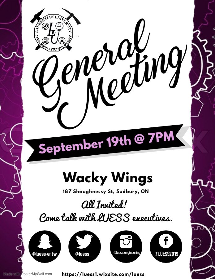 LUESS_'s tweet photo. Come talk to LUESS executives at our first general meeting for the 2019-2020 school year! Worried you’ll forget what you want to discuss or can’t make it? Not a problem, fill out this google sheet to let us know beforehand! https://t.co/PObZdTQYRp