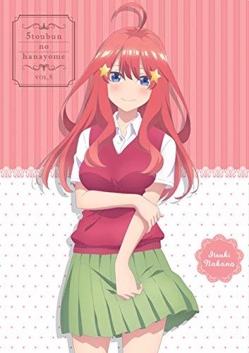 みょーなアニメ好きさんがTwitterに投稿した中野五月(五等分の花嫁)のイラスト。
