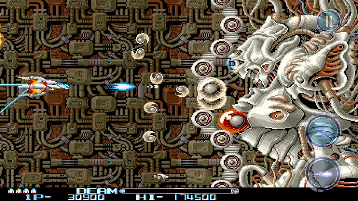 Game #32: R-Type DimensionsA classic shmup arcade game that favours difficulty over quantity and sometimes quality. A real coin-eater. I died 150 times in the hour I spent playing through both games.