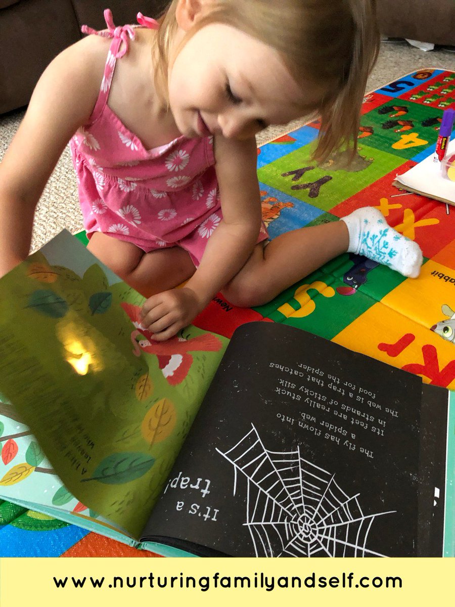 NurtureFam_Self's tweet photo. Reading to young children is an important activity to add to your daily schedule. It can be hard to engage busy toddlers during a story, but these 11 tips and tricks will keep them interested from beginning to end. https://t.co/yZjkCIxnFu https://t.co/VPzCVZD7pn