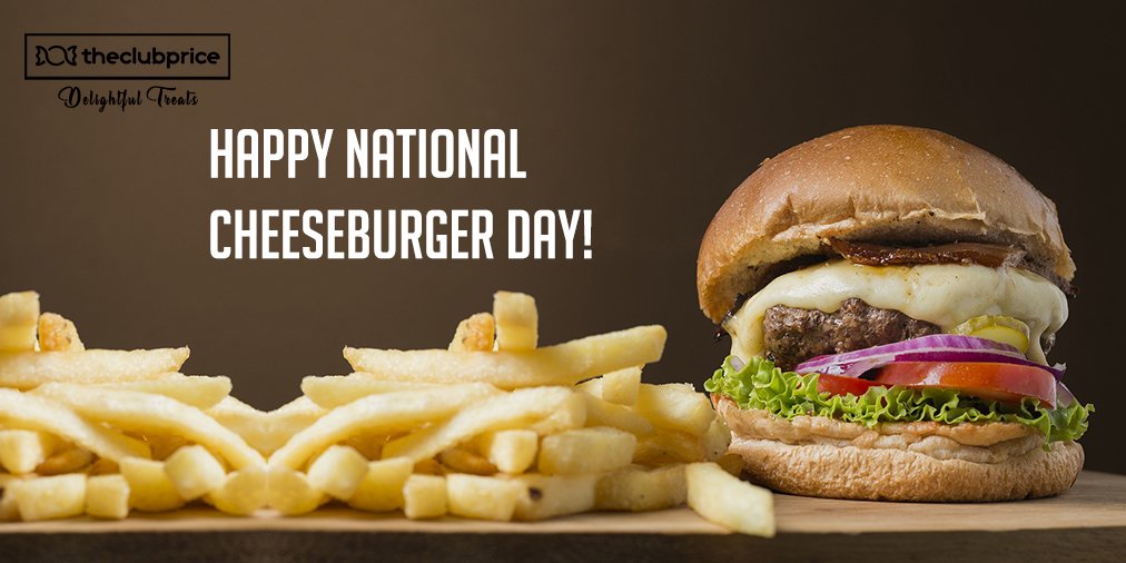 Happy National Cheeseburger Day, USA! Any thoughts?

#cheese #cheeseburger #burger #food #favorite #usa #theclubprice #delightfultreats #celebrate #discountedprices