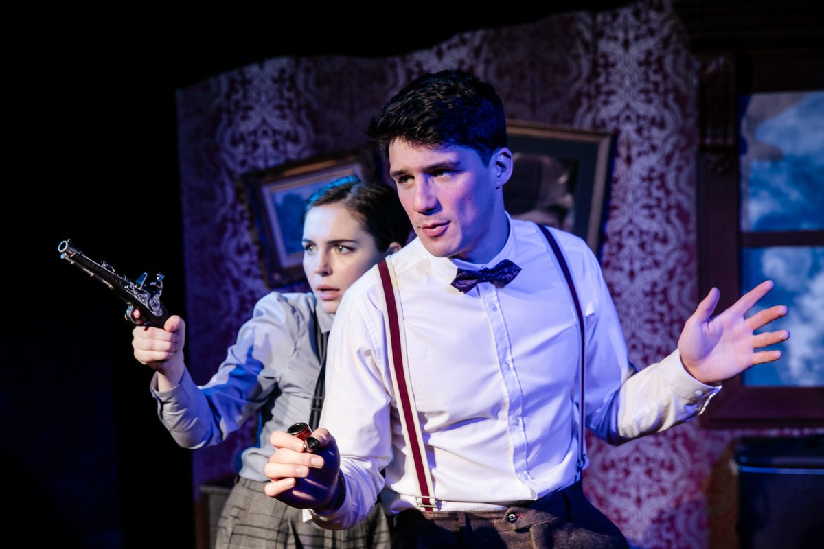 That's all folks! A HUGE THANK YOU to everyone who has come down to see <a href="/SherlockOnStage/">Sherlock Holmes</a> here in Birmingham over the last 2 weeks. We've met some new faces and hope to welcome you back soon🕵️‍♂️The cast members are Oliver Hayes &amp; Bibi Lucille and they will be dearly missed!