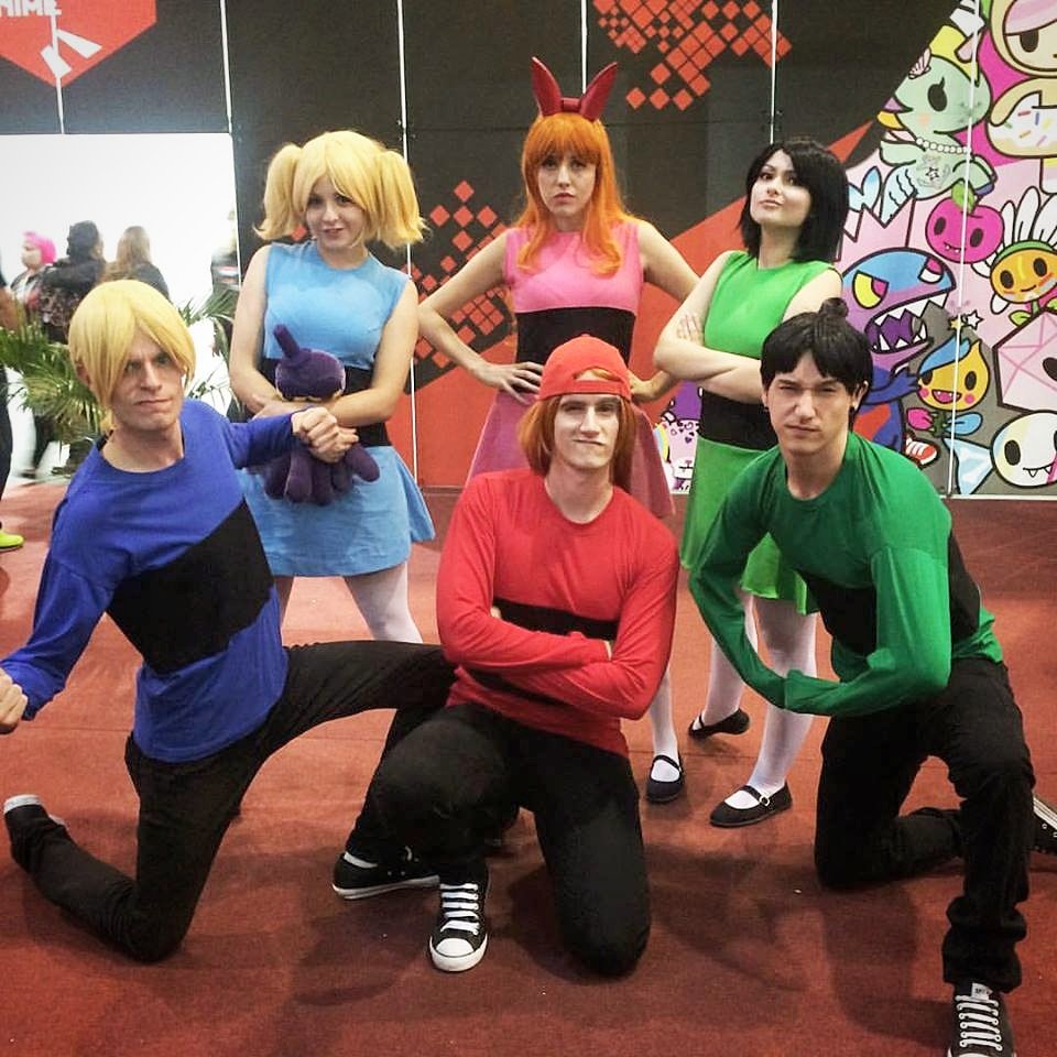 Sexy Powerpuff Girls And Rowdyruff Boys