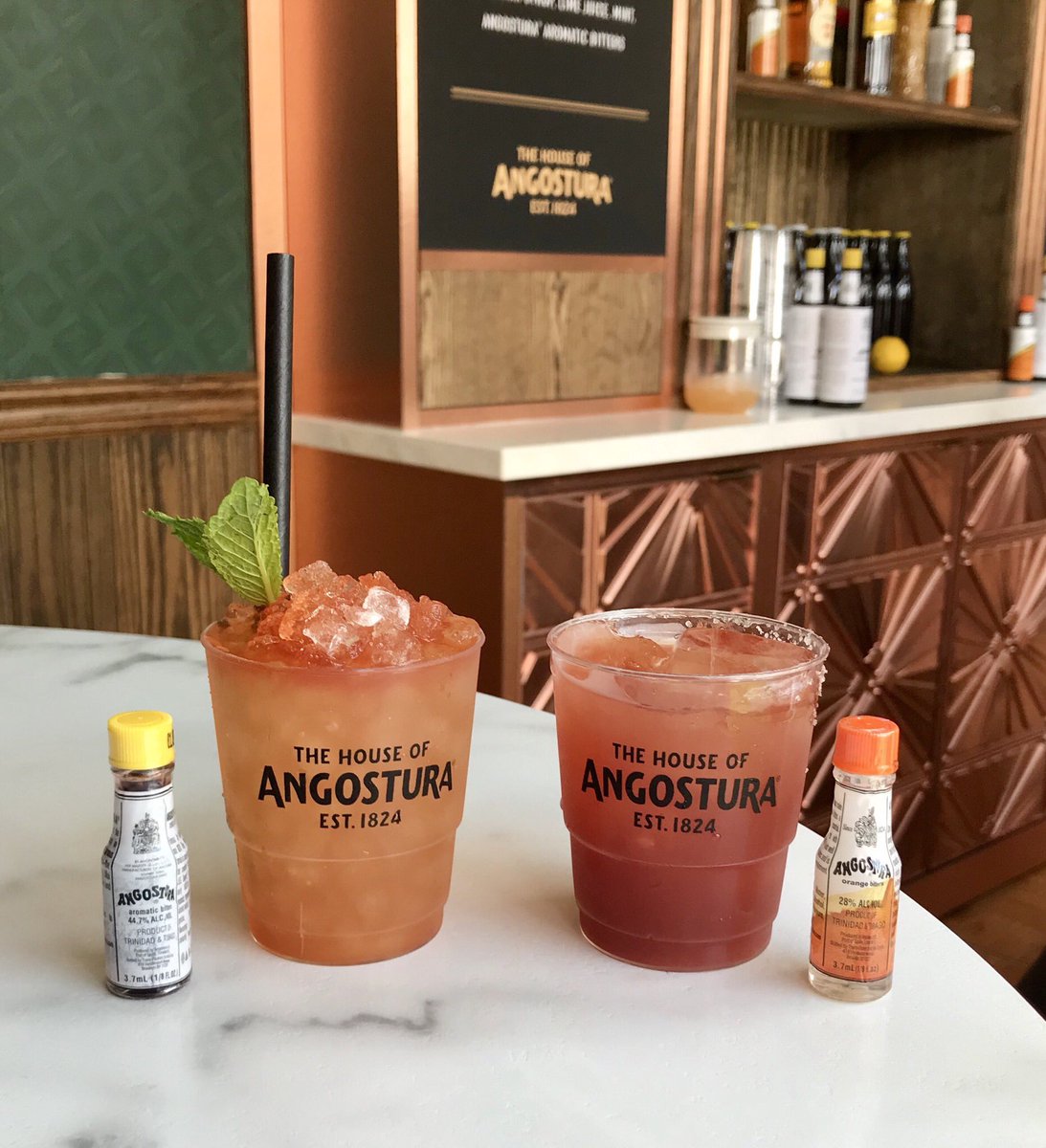 AngosturaHouse's tweet photo. Hey, @feastpdx! Looking for the perfect cocktail to pair with your food? Come sip with us at The Big Feast! Today, we’re slinging El Capitans and Queen’s Park Swizzles until 5pm, with a brand new cocktail menu coming your way tomorrow 😎 #feastpdx #feastportland #ANGOSTURA https://t.co/sl5bPuWVSU