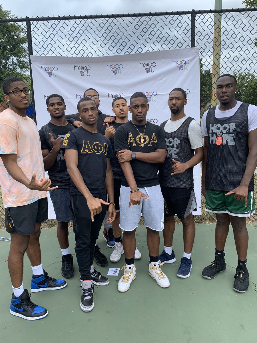 APhiABeta1907's tweet photo. Today, members of Beta Chapter participated in the 8th Annual Hoop For Hope Basketball Tournament in support of raising money for brain cancer research. @hoopforall #ThisIsBeta https://t.co/NAJGxS8cH9