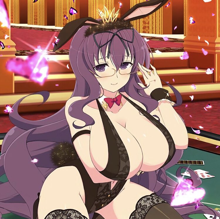 “M-make sure to win all the chips you can... I don’t want to see you loose...!”