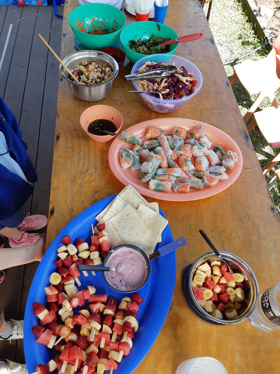 We love our community garden. Feast made and devoured by 2/1M. @AshburyPS #kitchengarden