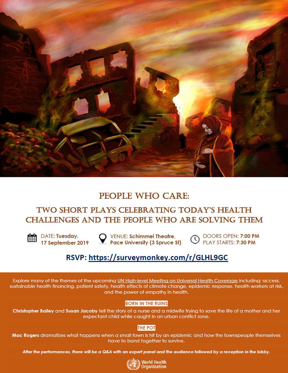 CarrieEllman's tweet photo. The show I'm in is a FREE evening of theatre exploring how empathy impacts our response to healthcare. 

reserve here https://t.co/vw6QerixTe

#socialjusticetheatre #theatreforgood  #womensrights #womenshealth #midwives  #healthcare  #worldheathorganization https://t.co/ejlHRabGAU