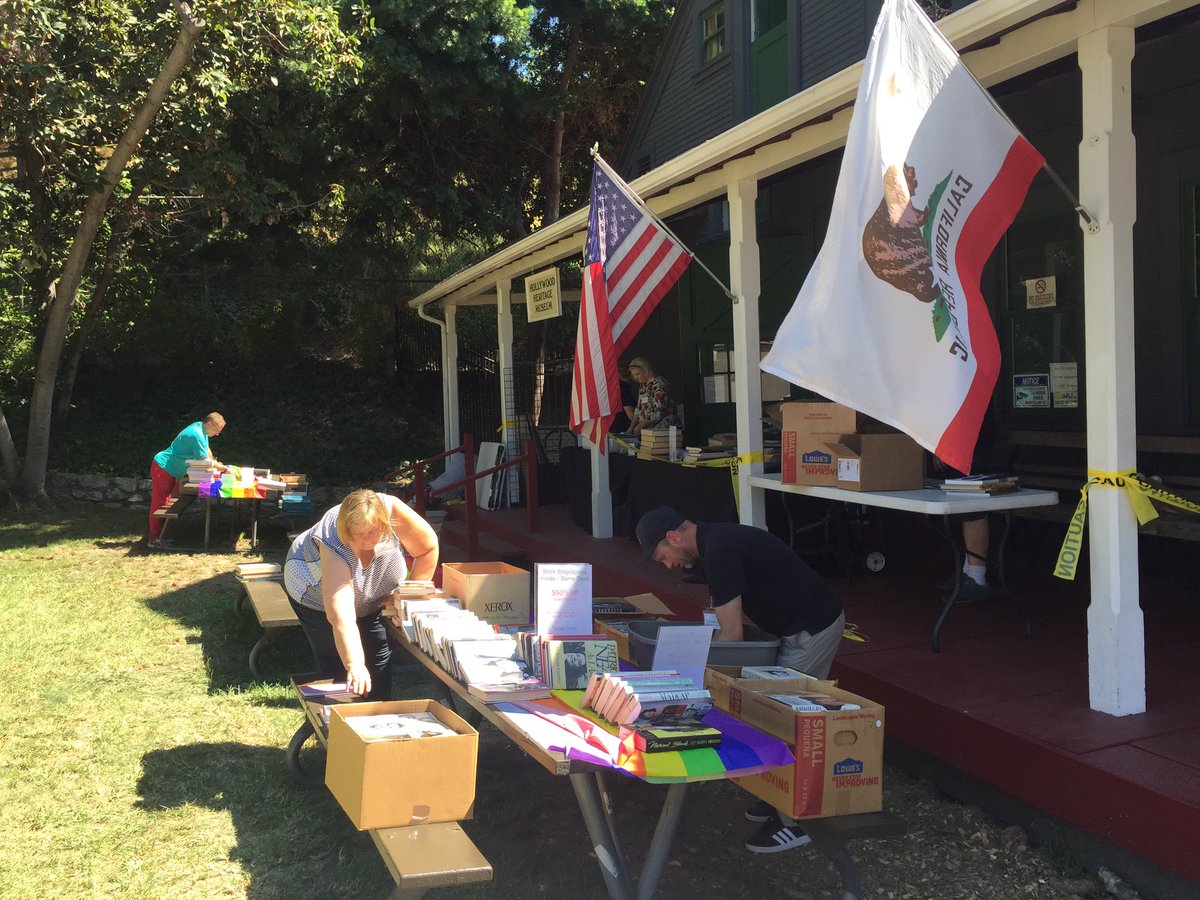 Thanks to all who came to our Hollywood memorabilia sale today. Our Hollywood Heritage Museum book shop is always open when the museum is open and during evenings at the Barn programs. Visit the Barn Sat &amp; Sun 12-4pm to learn where Hollywood began.
