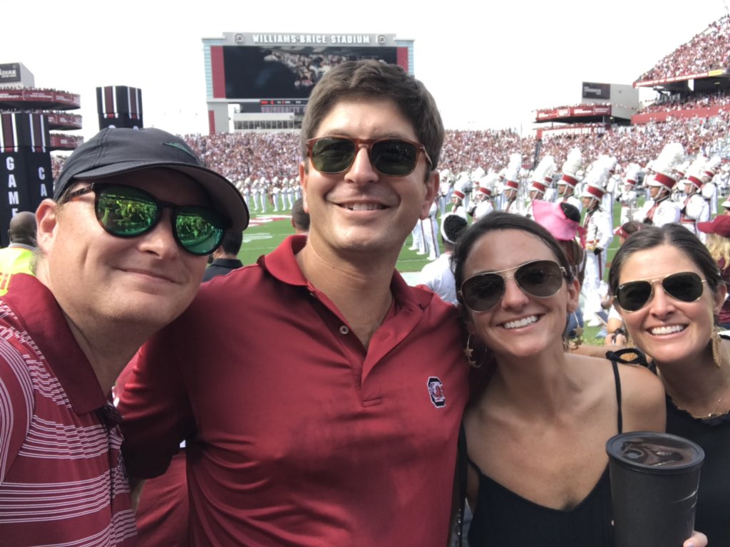 CarolinePasse's tweet photo. Gamecocks! Let’s GO!!!!! #spursup https://t.co/NyzdV5oacZ