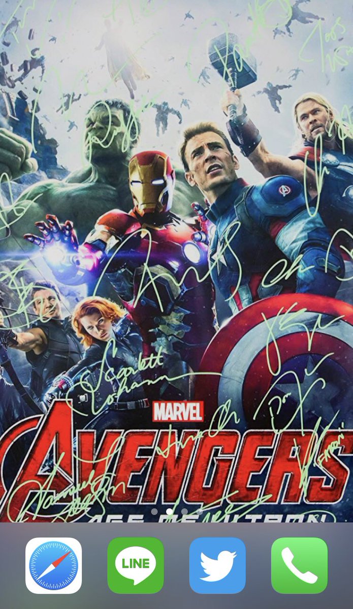 あきお On Twitter これめっちゃ気に入ってしまった 壁紙 Marvel アベンジャーズ Avengers