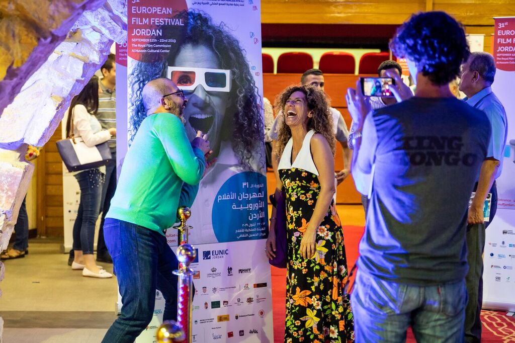 EUFilmfestJO's tweet photo. A huge success in the first days of the festival and yet more to come! 
Come &amp; join us the joyful atmosphere by watching an awards-winning European productions.
#eufilmfestjo #eunic_jo #euff19 https://t.co/3ocRPpLJYV