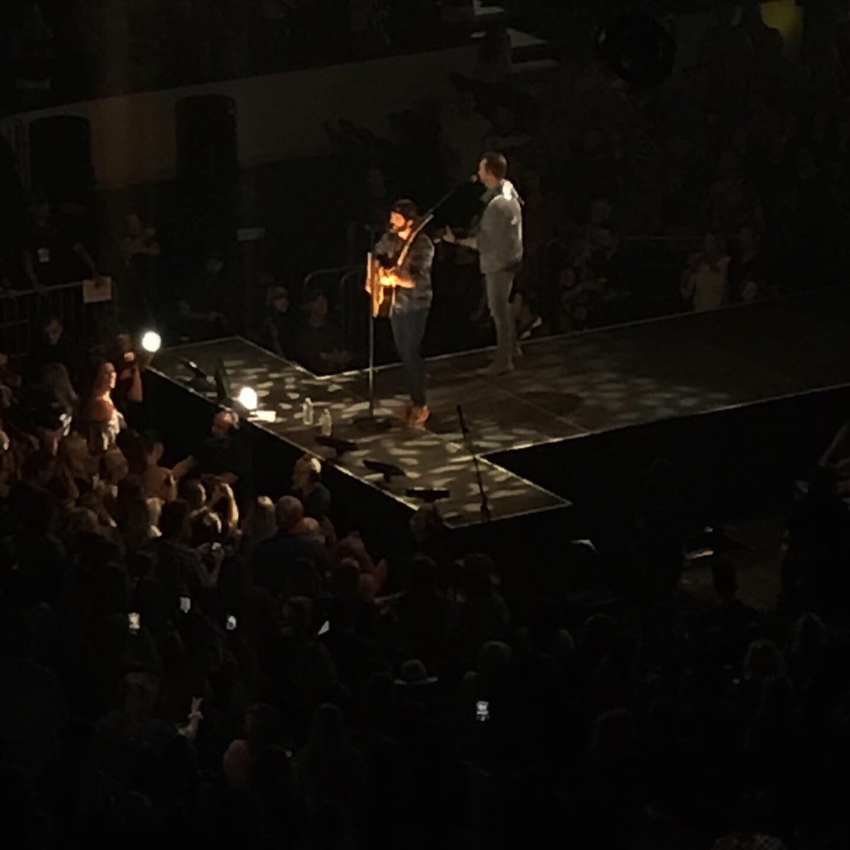 cgerberding's tweet photo. Enjoyed seeing @ThomasRhett, @dustinlynch, @russelled last night!!! https://t.co/TJV19ROiag