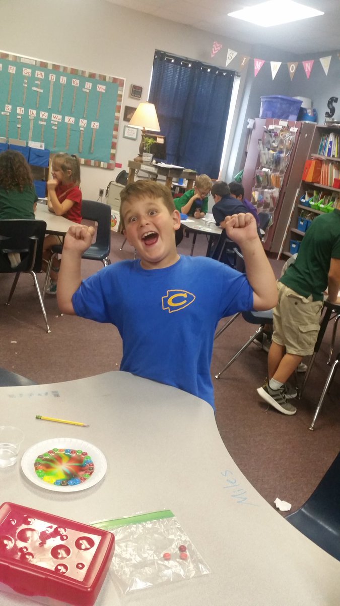HamidaySimmons's tweet photo. A picture says it all. Hands On Science experiences are exciting! #BraveNation #BraveEnough #MESPROUD #CISDMakeItFun2.0 https://t.co/HnL0zXIvXI