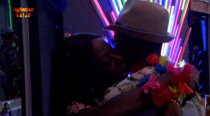 BBNaija's tweet image. It's a private party going on for Diane and Elozonam.
@Legend_NG
 #BBNaija
bit.ly/2LaAKq5