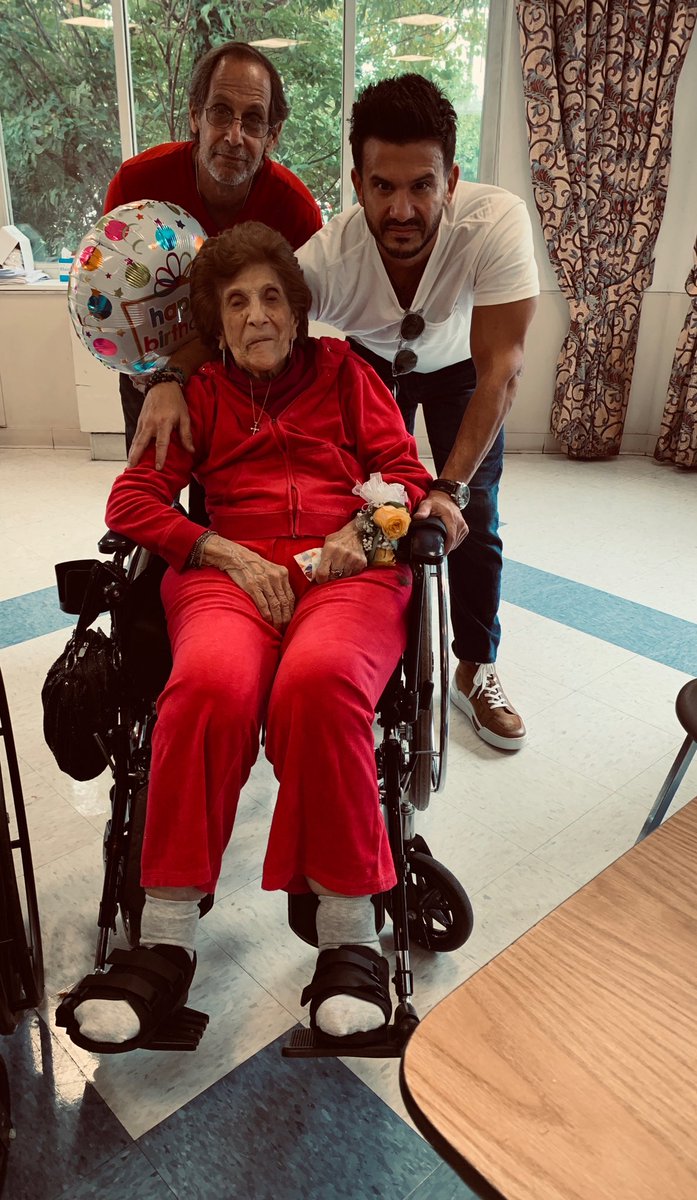 Richard Mucci (@muccirichard) on Twitter photo Happy 95th Grams! So blessed to have been raised by such a kind , giving woman.  Everyone touched by her love knows how special she is ! She always said to stay calm “ you get more with honey than vinegar “! I love her more than words could express!
Road to 100! 😘🥳 Happy 95th Grams! So blessed to have been raised by such a kind , giving woman.  Everyone touched by her love knows how special she is ! She always said to stay calm “ you get more with honey than vinegar “! I love her more than words could express!
Road to 100! 😘🥳