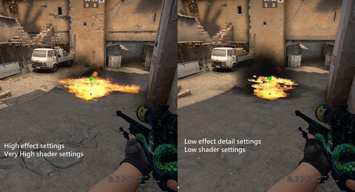 best settings for csgo on a low quality pc