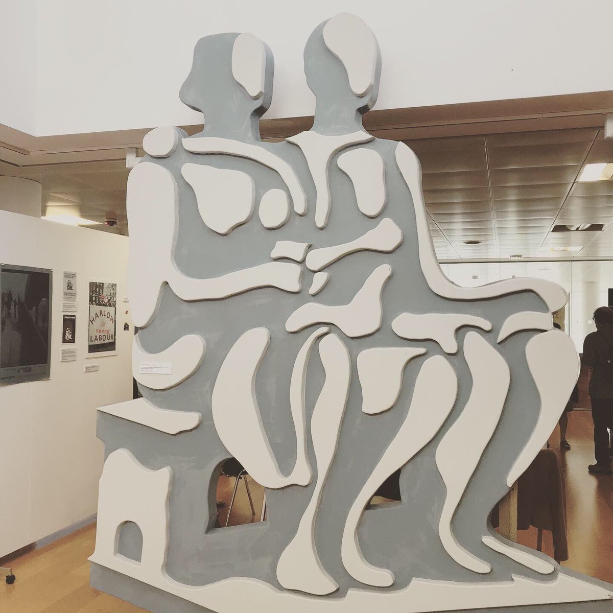 Tanyapgbrittain's tweet photo. Great to be at the Harlow Art Trust symposium ‘Still Out There’ today as a panel host. Thank you to panelists @MJenningsSculpt @JesFernie, Dr Hannah Higham, Kate Harding & Jo Meehan for a short but very engaging session. #moretimeplease #harlowsculpturetown @GibberdGallery2 https://t.co/NEz0bPfvfX
