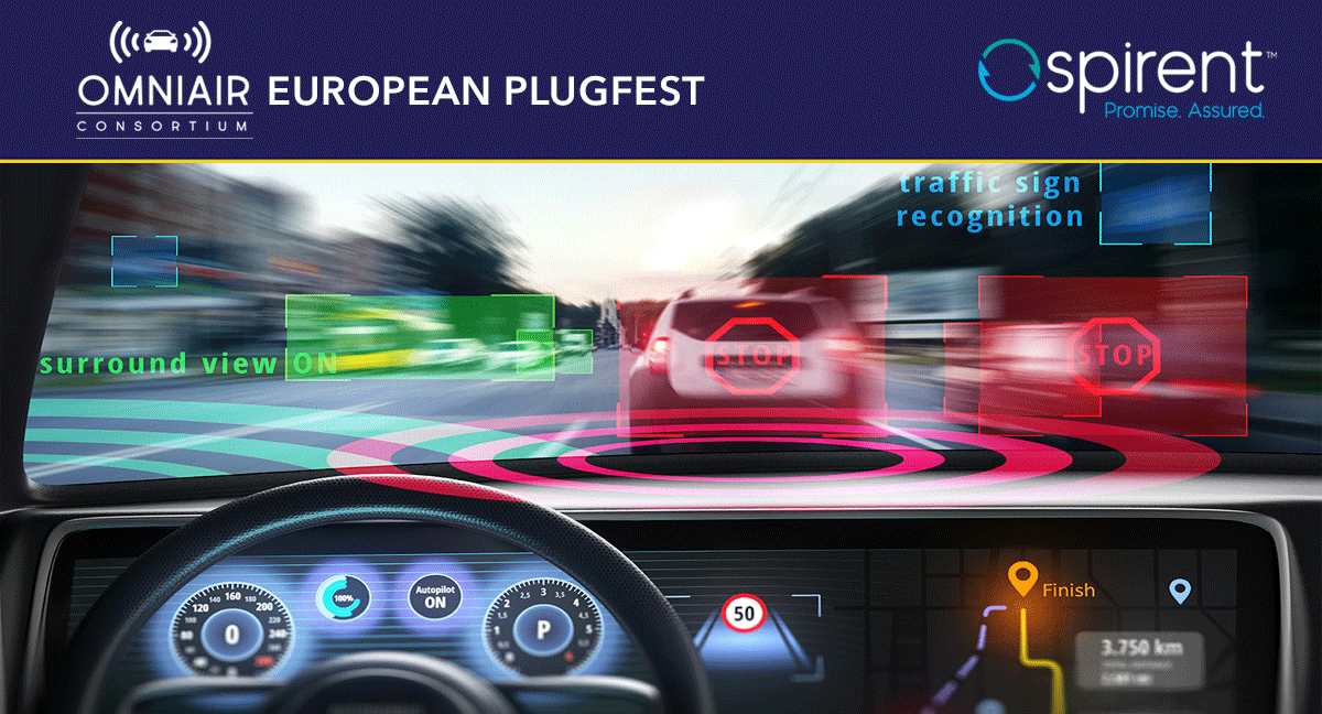 Spirent's tweet photo. Learn about the latest #V2X #CV2X #WAVEDSRC test solutions and how to verify your readiness for product certification! Join us @OmniAirCon European Plugfest, hosted by @DEKRA_Test_Cert: https://t.co/0k9MeAfayR https://t.co/ucE4orCm0b